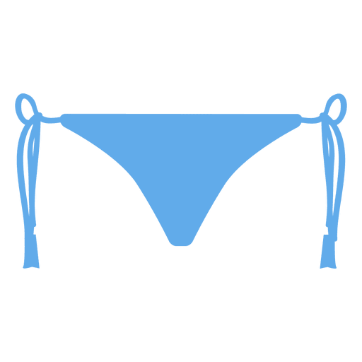 Blue Bikini Transparent PNG SVG Vector File