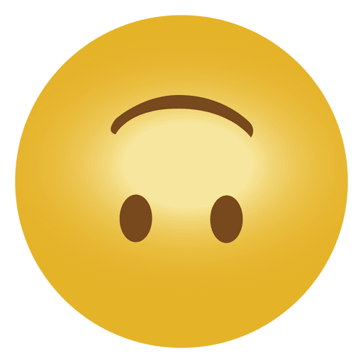 Smile Emoji Emoticon De Cabe A Para Baixo Baixar Png Svg Transparente