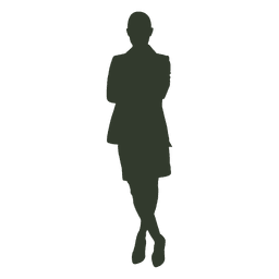 Woman Standing Pose Silhouette Png Svg Design For T Shirts