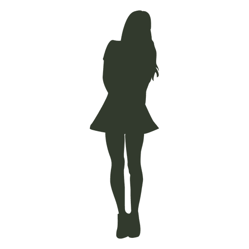 Mujer De Pie Pose Silueta Sexy Descargar Png Svg Transparente