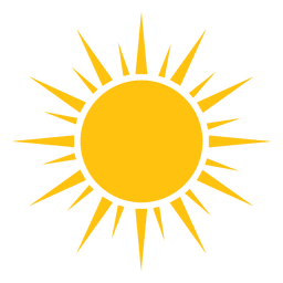 Dise O Png Y Svg De Icono De Grandes Y Peque Os Rayos De Sol Para Camisetas