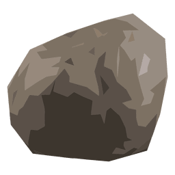 Diseño PNG Y SVG De Ilustración De Roca De Piedra Para Camisetas