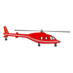 Dise O Png Y Svg De Icono De Helic Ptero Rojo Para Camisetas