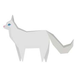 Dise O Png Y Svg De Ilustraci N Geom Trica Del Gato De Angora Para