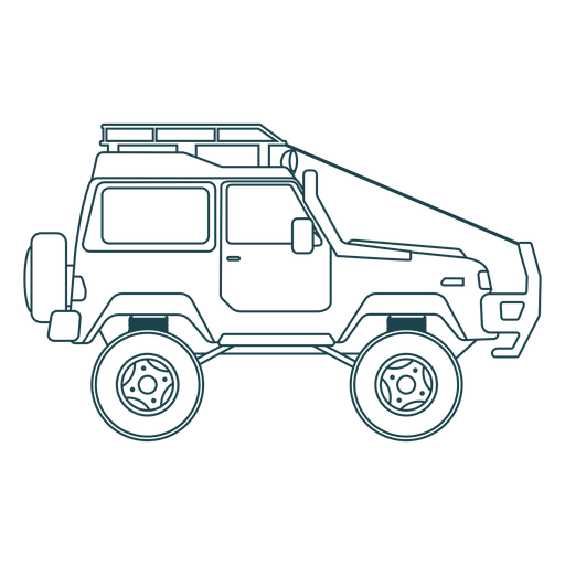 Vector Transparente PNG Y SVG De Jeep Coche Vehículo Carrocería Rueda