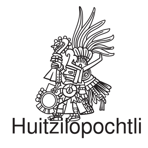 Dios Azteca Huitzilopochtli Descargar Png Svg Transparente