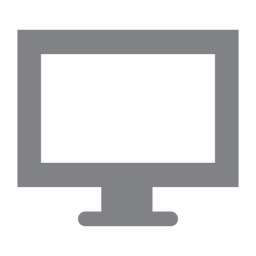 Diseño PNG Y SVG De Escuela De Icono Plano De Monitor De Computadora