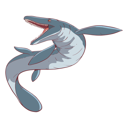 Lizard Mosasaur Illustration Transparent Png Svg Vector File