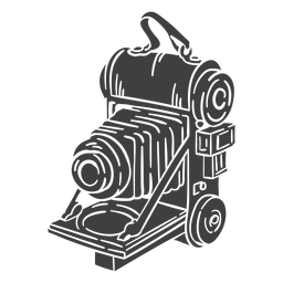 Design Png E Svg De C Mera Anal Gica Vintage Preta Para Camisetas