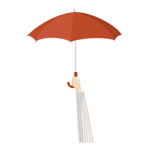 M O Segurando A Ilustra O De Guarda Chuva Vermelho Baixar Png Svg