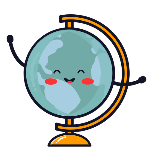 Desenho De Globo Terra Bonito Baixar Png Svg Transparente