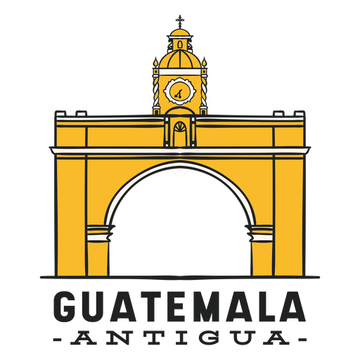 Antigua Guatemala Flat Transparent Png Svg Vector File