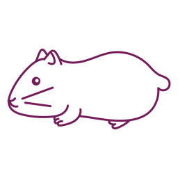 Meerschweinchen svg 13 PNG Und SVG Design Für T Shirts