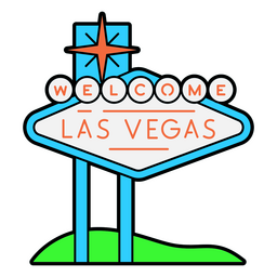 Dise O Png Y Svg De Cartel De Bienvenida A Las Vegas Para Camisetas