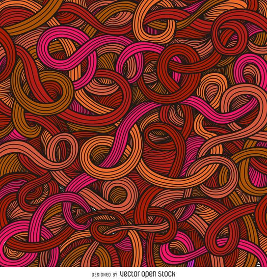 Rizado Ornamental De Los Remolinos Descargar Vector