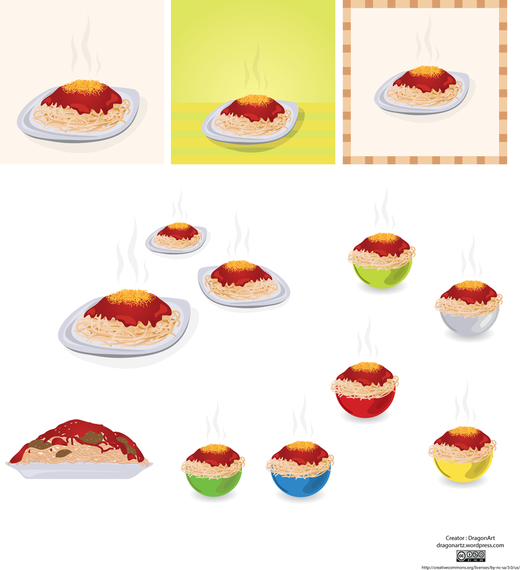 Spaghetti Vector Spaghetti Vector