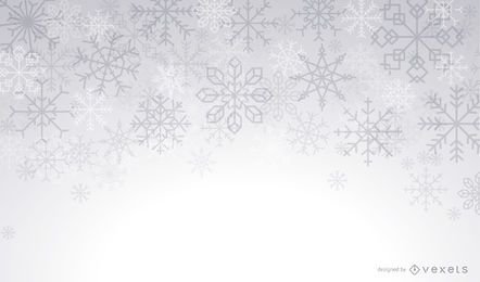 Fondo artístico invierno copos de nieve Fondo artístico invierno copos de nieve