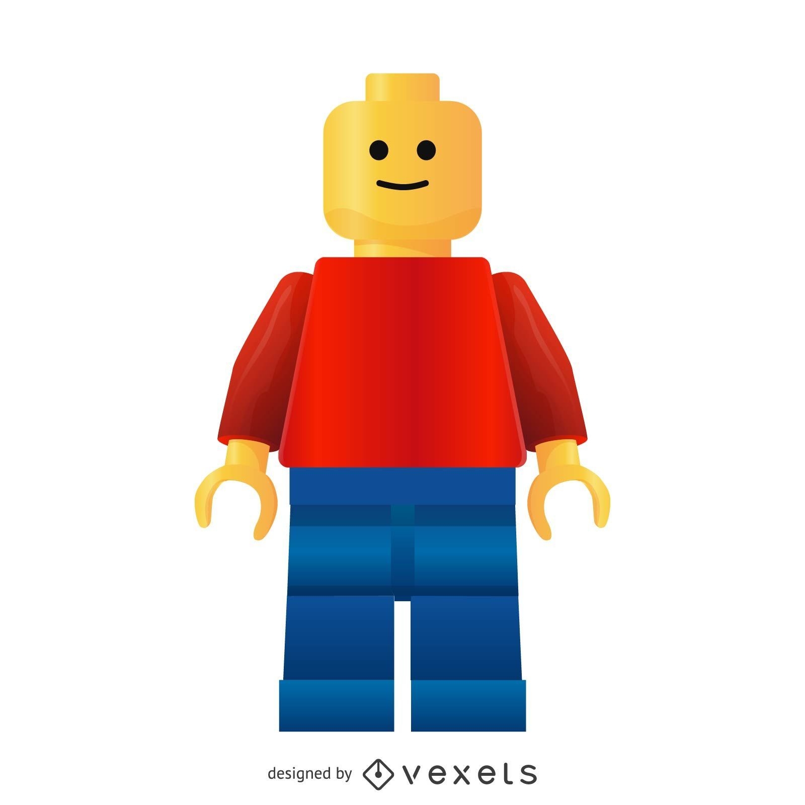 Lego Man Vector Vector Download