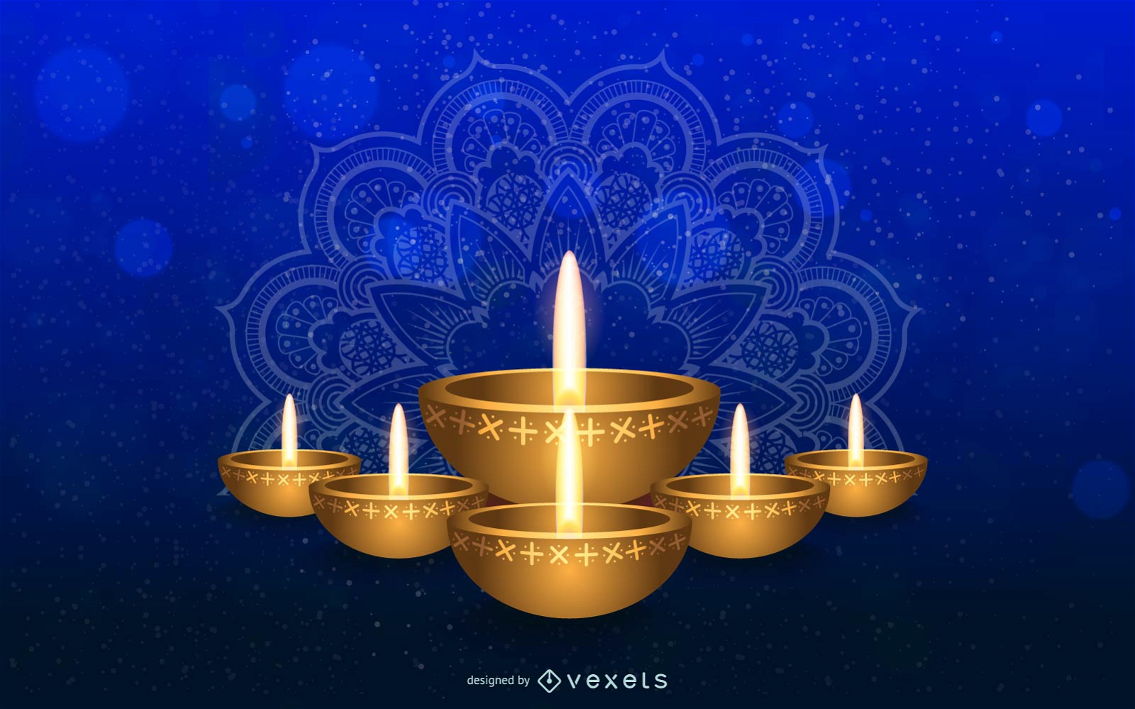 Diwali Background 1 Vector Download
