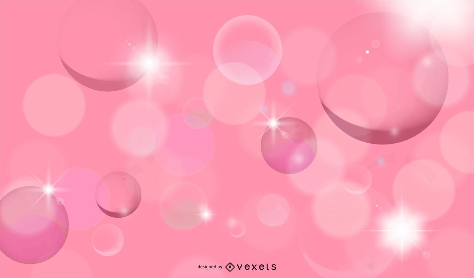 Colorful Bubble Background Vector Download