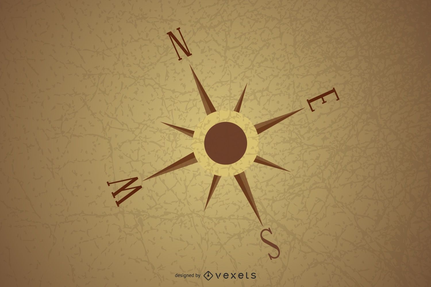 map compass vector