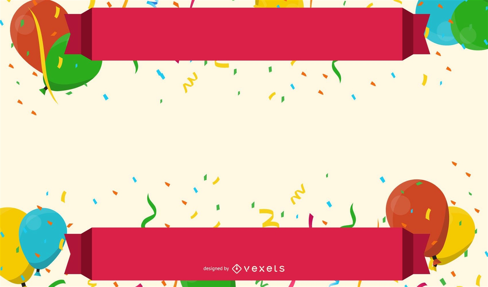 Party Header And Footer Vector Download