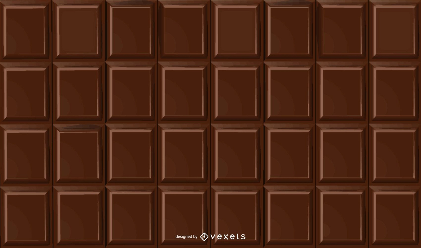 Fragrant Chocolate Bar Background Vector Download
