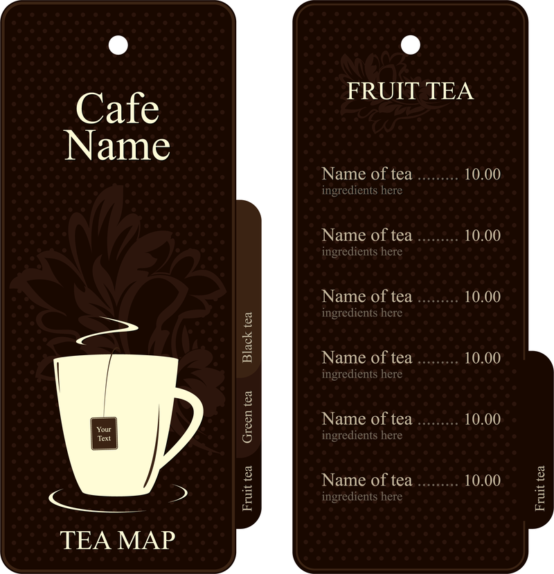 Menu map. Меню чая дизайн. Карта чай Tea. Чайное меню шаблон. Черный чай меню.