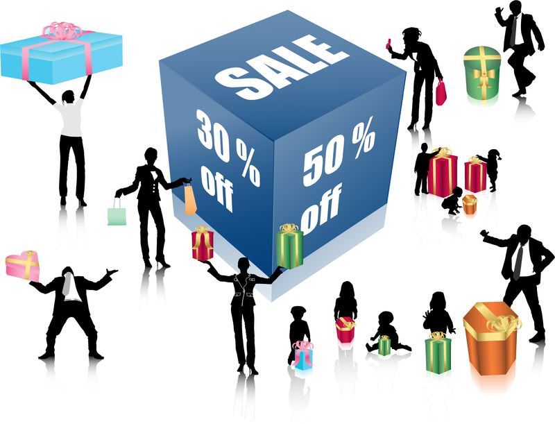 Sales figures. Sale of goods. Public Figure