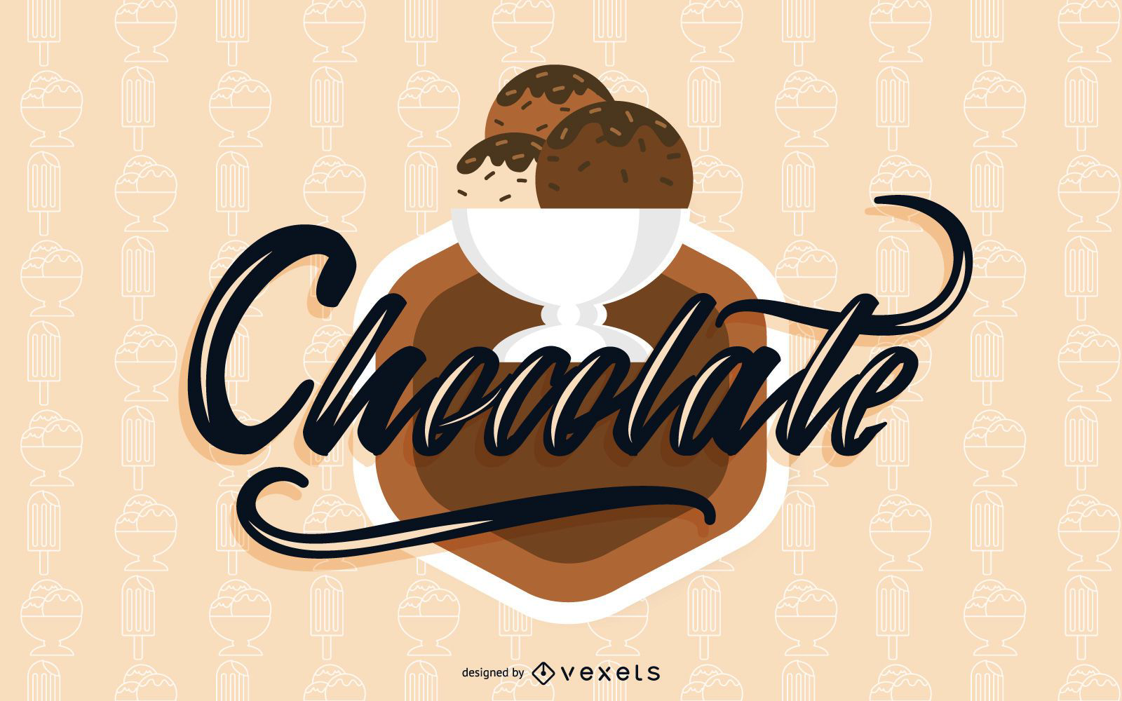 LOGO Design For Choco Pop Decadent Chocolate Theme with Typography for the  Restaurant Industry | AI Logo Maker