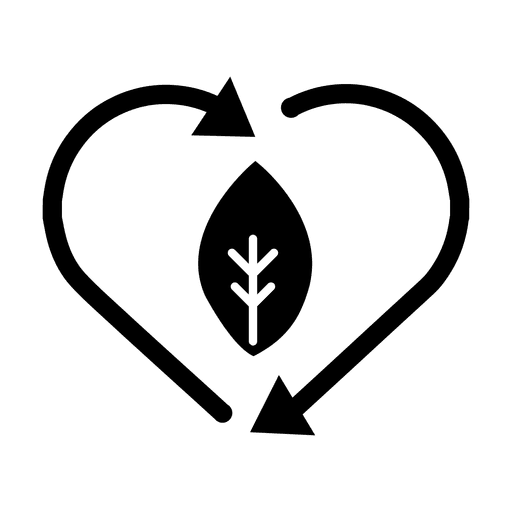 Recycle Heart Logo Heart Recycle Line: Over 2,367 Royalty Free