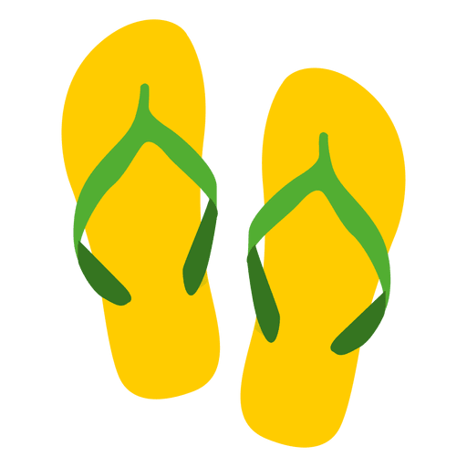 Flip Flops PNG SVG Design For T Shirts