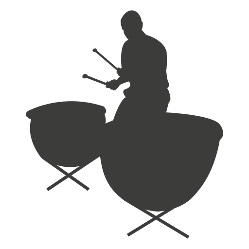 Kettledrums Player Silhouette PNG \u0026 SVGKettledrums Player Silhouette PNG \u0026 SVG  