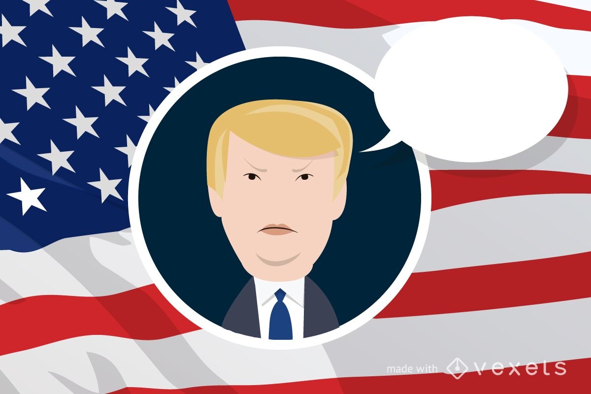 Donald Trump Cartoon Maker Vector Download