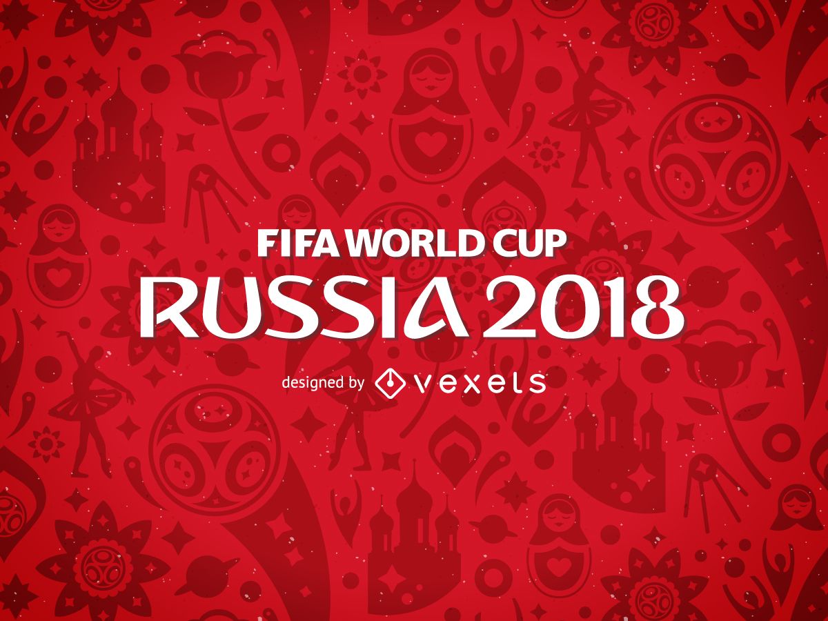 Russia 2018 Fifa World Cup Pattern Vector Download