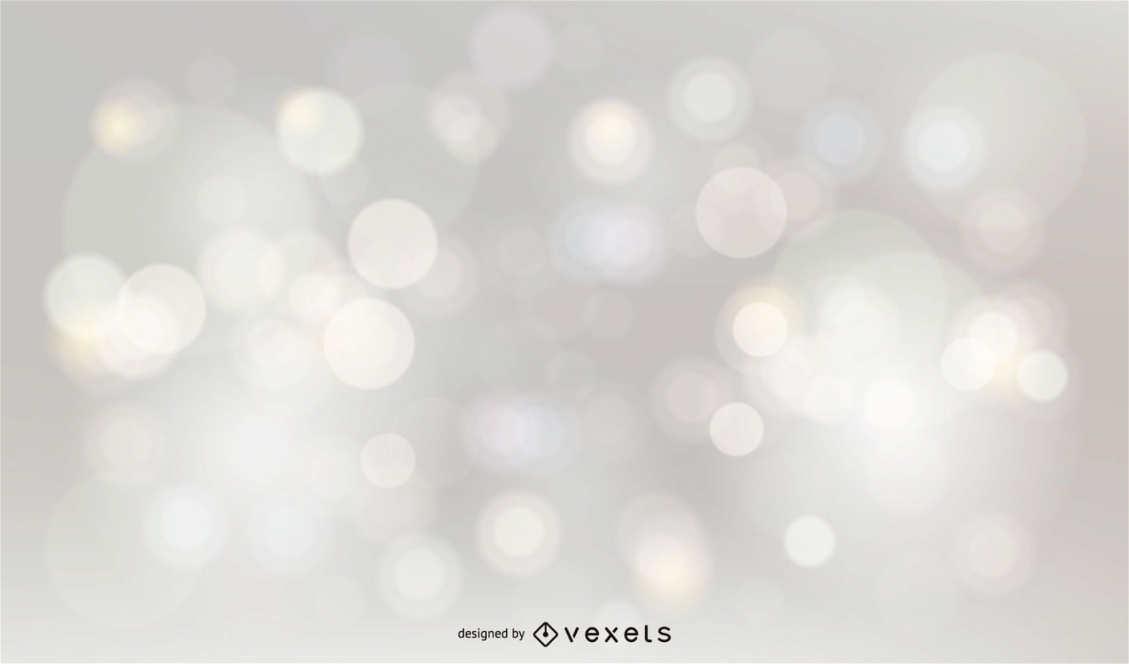 Silver Glitter Bokeh Background Vector Download