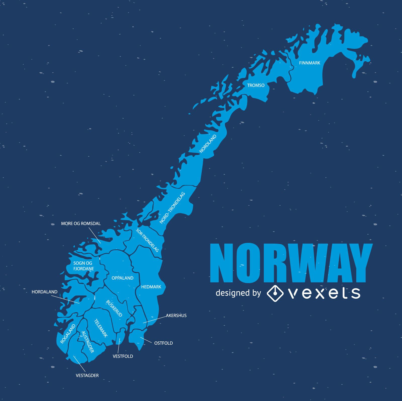 Norway Map Vector Download   Norway Map 87db7f 