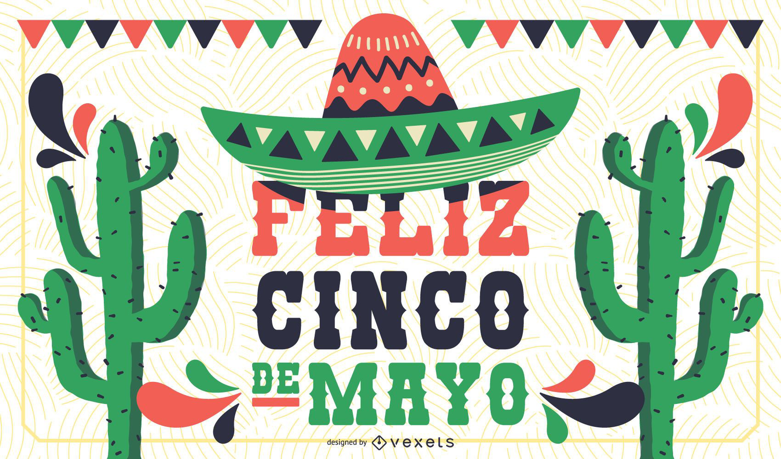 Cinco De Mayo Illustration Banner Design Vector Download