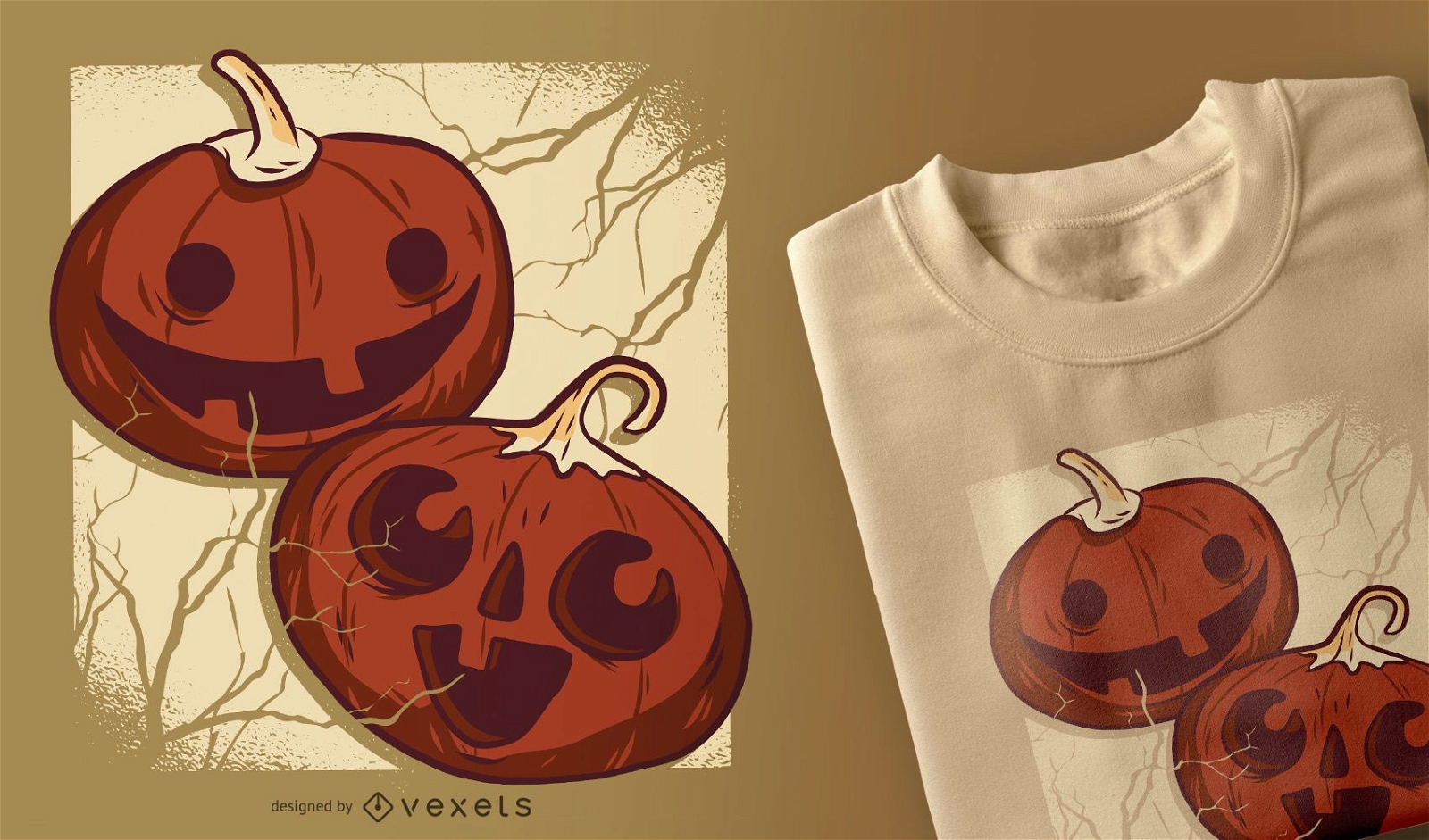 Designs PNG de abobora de halloween para Camisetas e Merch