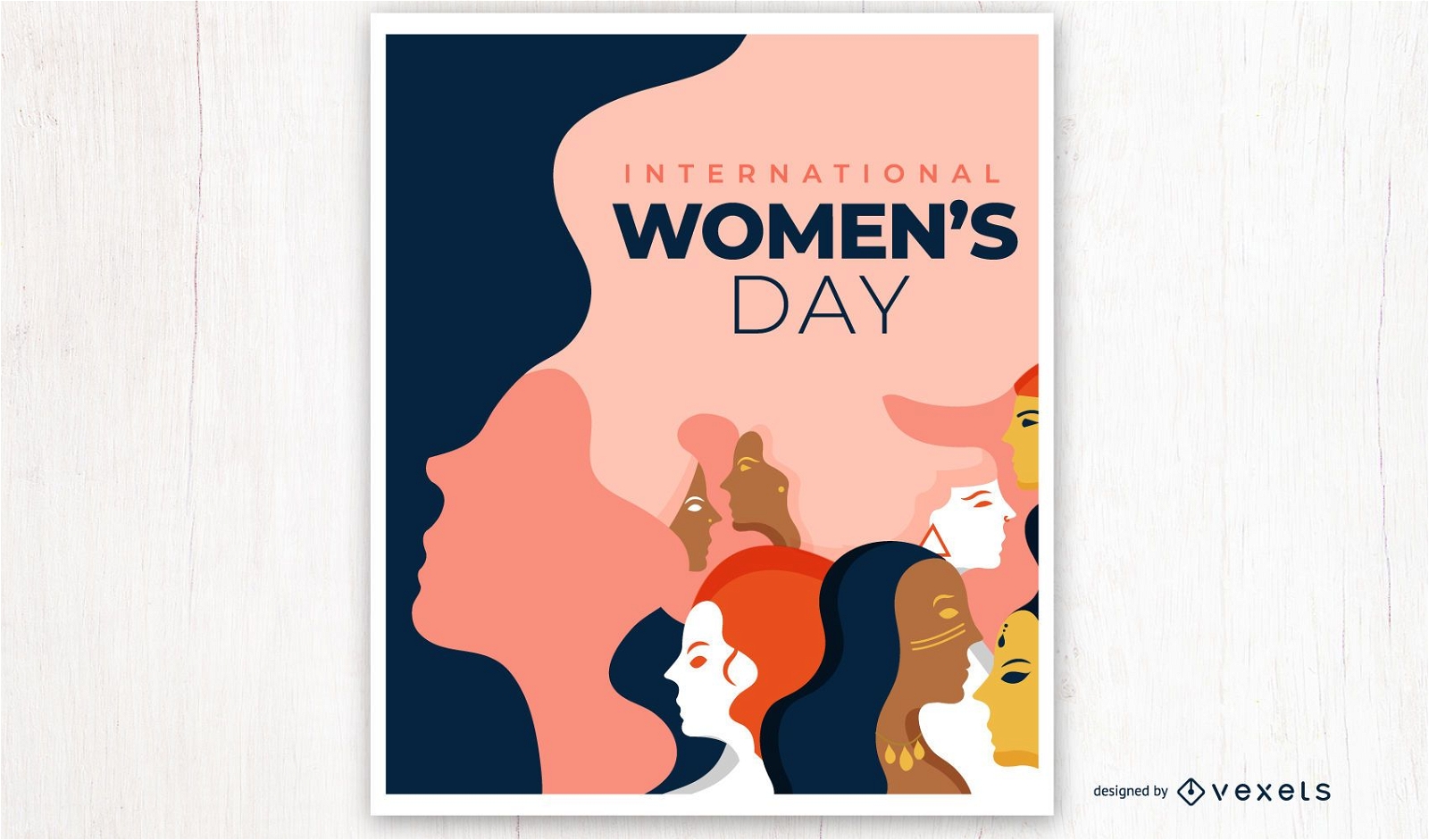 International Women's Day Poster Vector Download