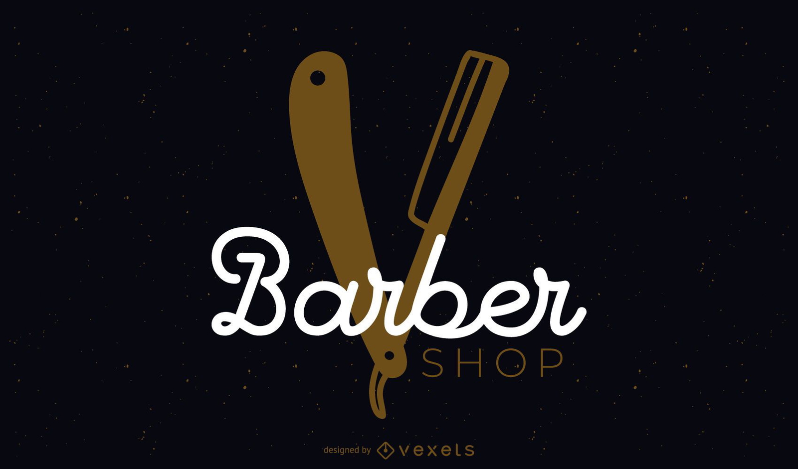 Download A set of Vintage Barber Shop Logo Template