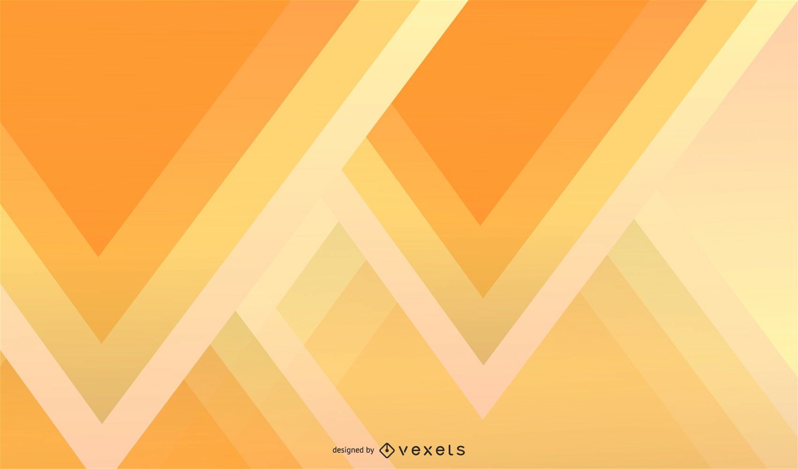 Descarga Vector De Fondo De Pantalla Abstracto Triángulo Amarillo