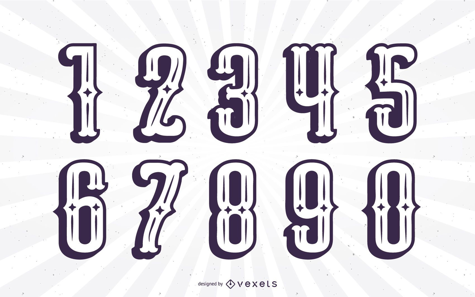 font jersey number 4