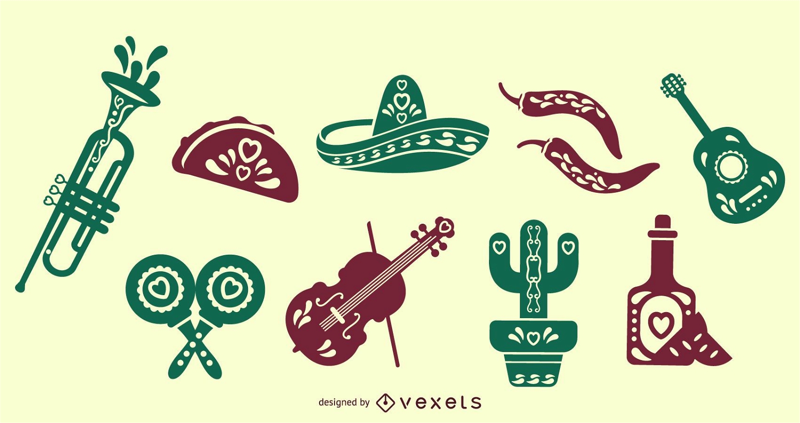mexican silhouette clip art