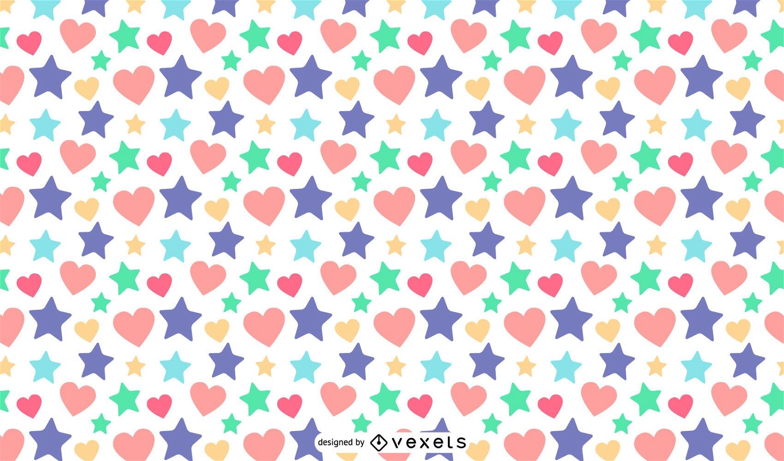 hearts and stars designs