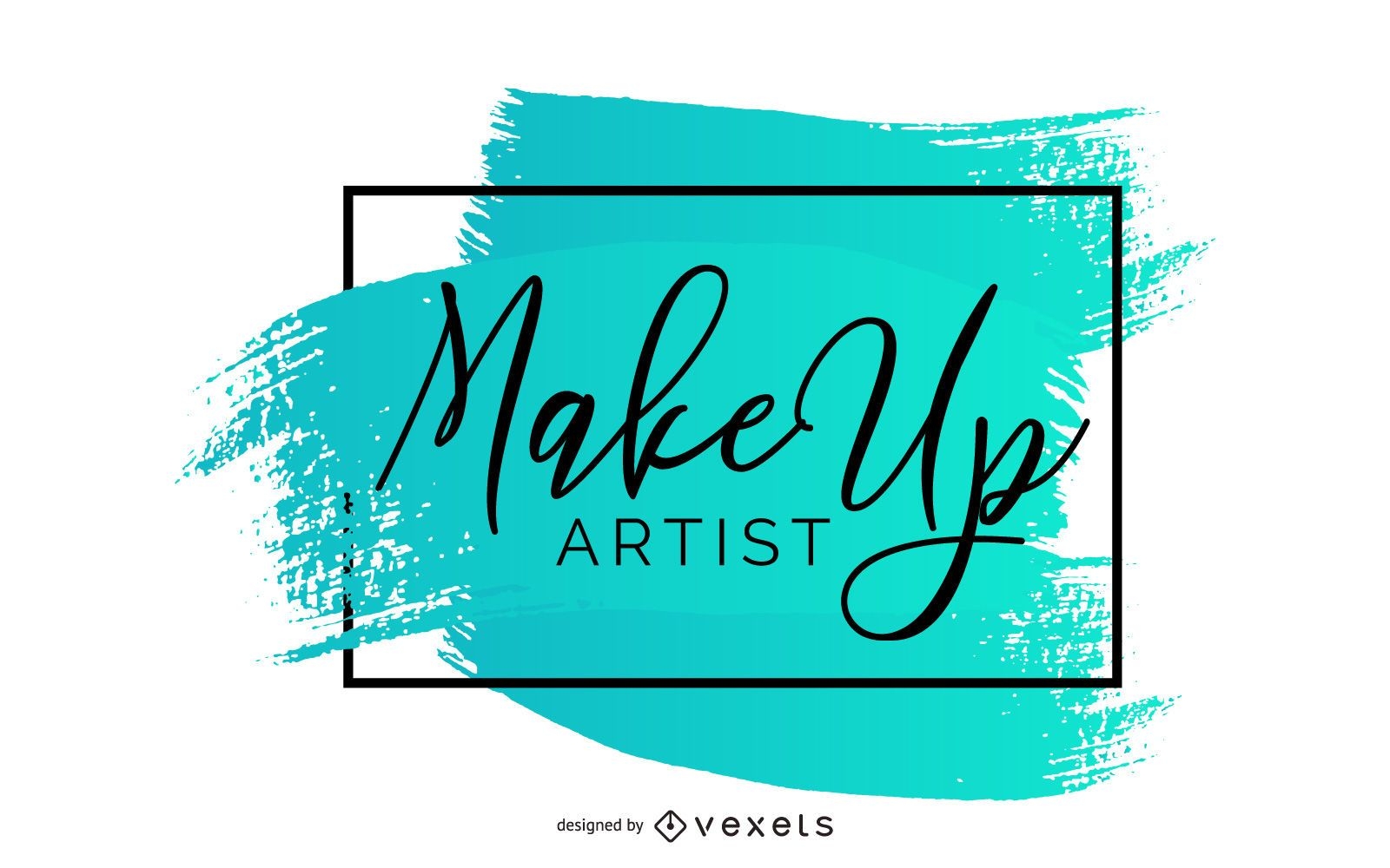 Makeup Artist Creative Banner Vector