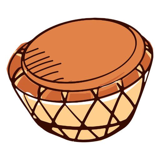 Bongo Drum Kettle Drum Flat PNG \u0026 SVGBongo Drum Kettle Drum Flat PNG \u0026 SVG  