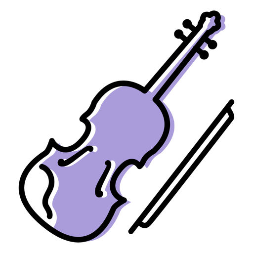 Icono de instrumento de violín musical PNG \u0026 SVGIcono de instrumento de violín musical PNG \u0026 SVG  