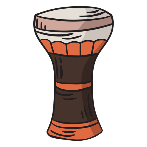 Cálice Tambor Darbuka Ilustração PNGCálice Tambor Darbuka Ilustração PNG  