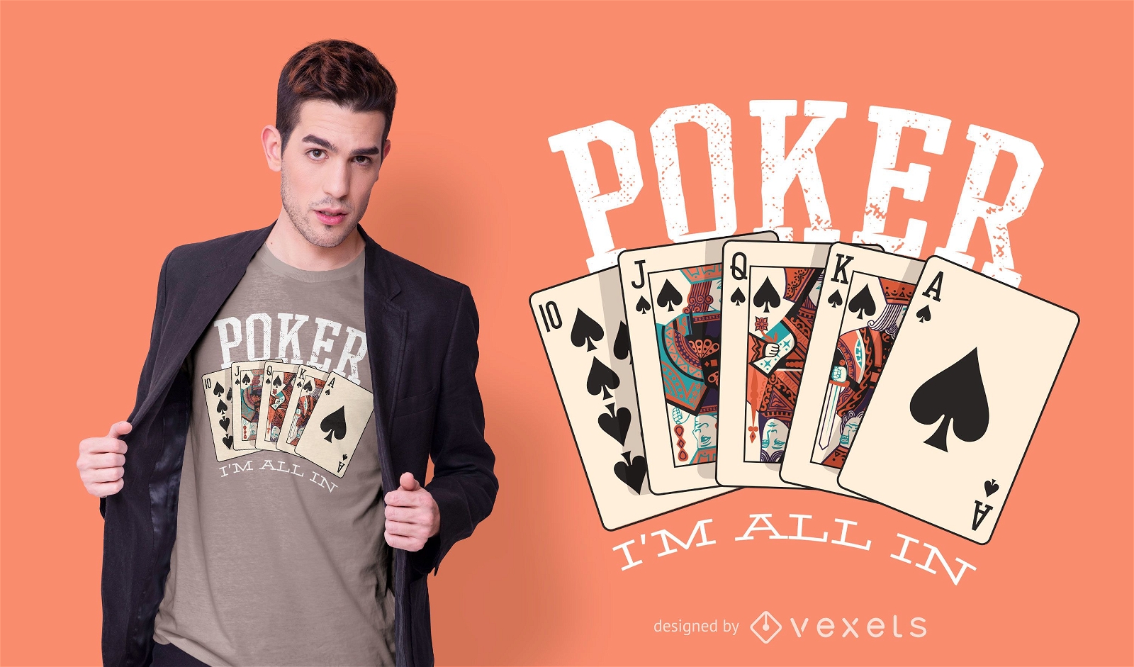 pôquer tipografia, pôquer amante, jogatina, pôquer t camisa projeto, pôquer  camiseta personalizado, vetor obra de arte 27424446 Vetor no Vecteezy